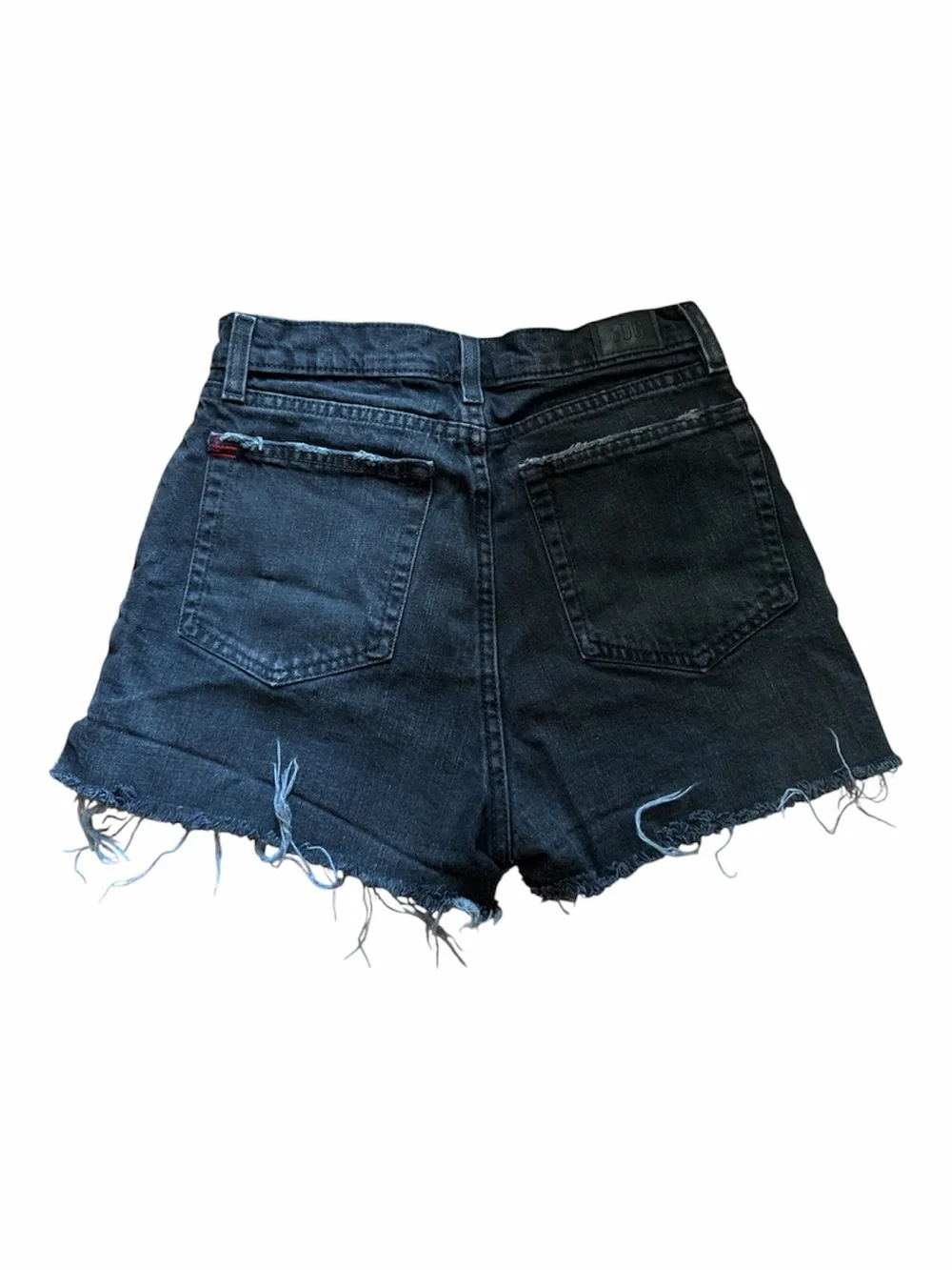 BDG Black Distressed Denim Short